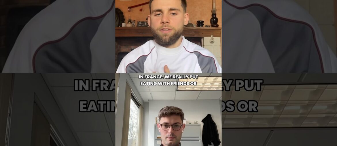 Eating is sacred in France 🇫🇷 🥖 #france #french #food #podcast #travel #paris #frenchfood