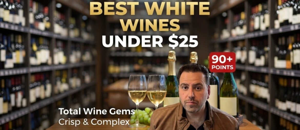 Good White Wine Under $25 Scored Over 90 Pionts