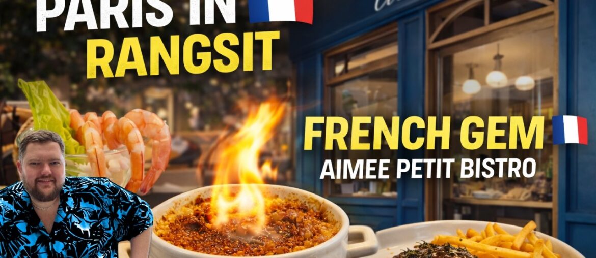 A French Bistro in Rangsit?! 🇫🇷 Aimee Petit Bistro Full Experience