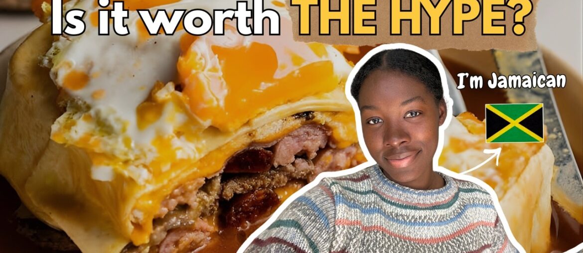 Trying Francesinha for the first time (a Jamaican’s Honest Reaction) 📍Viseu