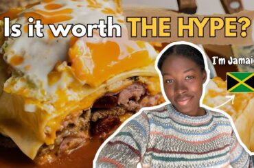 Trying Francesinha for the first time (a Jamaican’s Honest Reaction) 📍Viseu