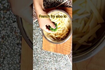 French fry aloo se #recipe #cooking #easyrecipe #cookingvideo