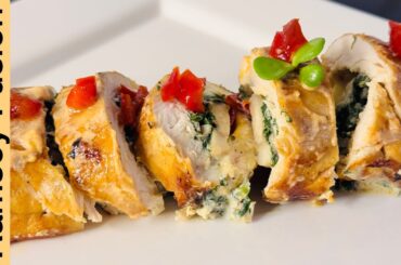 Classic French Chicken Roulade | Elegant & Easy Gourmet Recipe 🇫🇷🍗