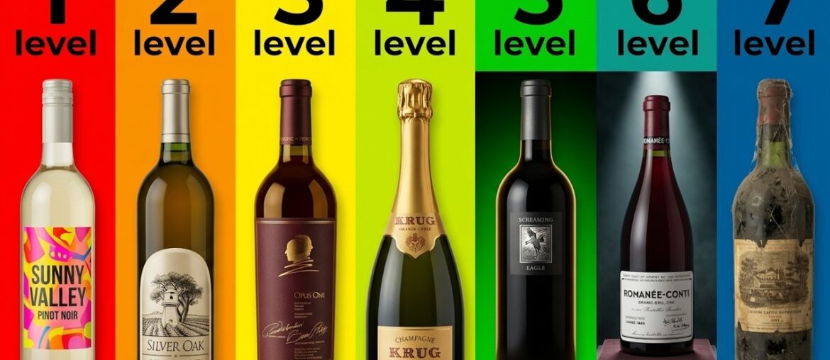 7 Levels of Expensive Wine