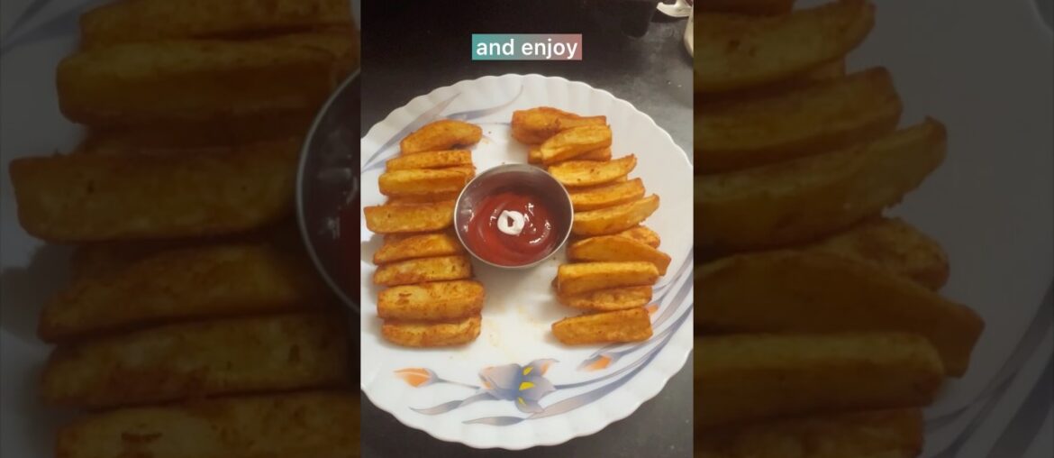 easy and crispy french fries recipe🥔potato french fries #trending #food #youtubeshorts