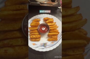 easy and crispy french fries recipe🥔potato french fries #trending #food #youtubeshorts
