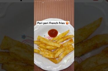 Peri peri French fries 🍟 #shorts  #frenchfries #food #cooking #viral #shortvideo #recipe