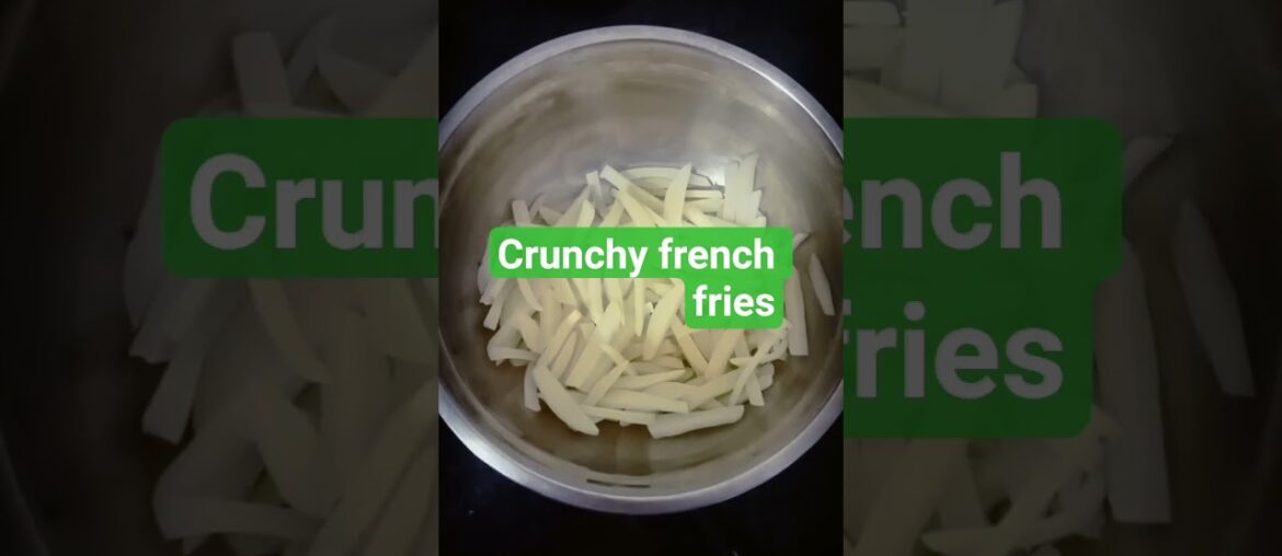 Ghar pe banaye crispy 🥖🍟 fries#shorts#shortsvideo#youtubeshorts #shortvideo