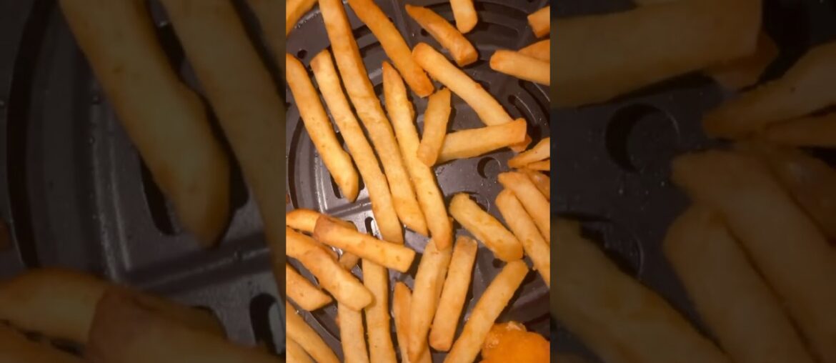 French fries in air fryer | Mc cain french fries #recipe #frenchfries #airfryer #shorts #youtube