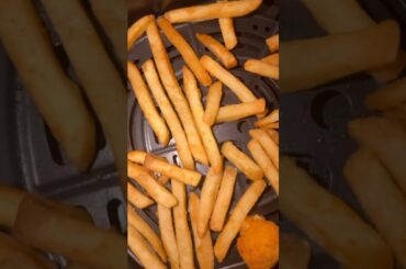 French fries in air fryer | Mc cain french fries #recipe #frenchfries #airfryer #shorts #youtube