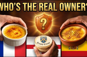 Who Invented Crème Brûlée? 😳The 300-Year Fight Between France, England & Spain.