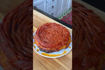 Hot Dog Rose Tart Tatin #recipe #french #hotdogs
