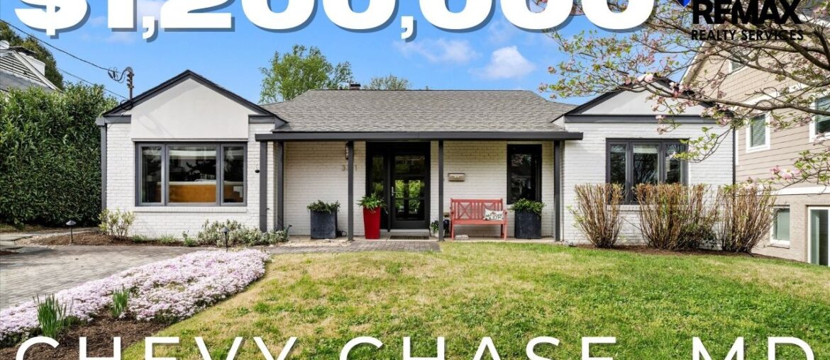 Just Listed: Stunning Home in Rock Creek Knolls, Chevy Chase MD | Chef's Kitchen, Koi Pond & More