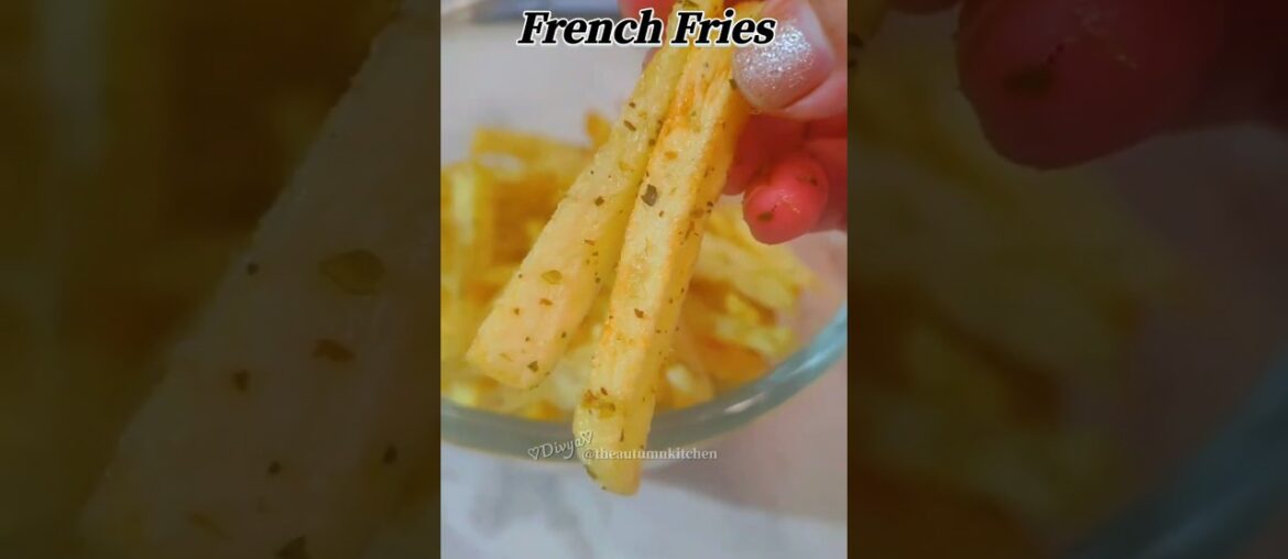 Crispy French Fries🍟 #potato #chips #frenchfries #snacks #potatorecipe #crispyfrenchfries #recipe