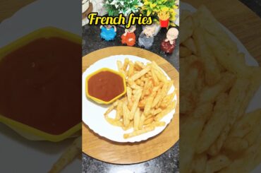 Potato French fries 🍟#youtubeshorts #shorts #easy #trending #viral #food #french #recipe #viralvideo