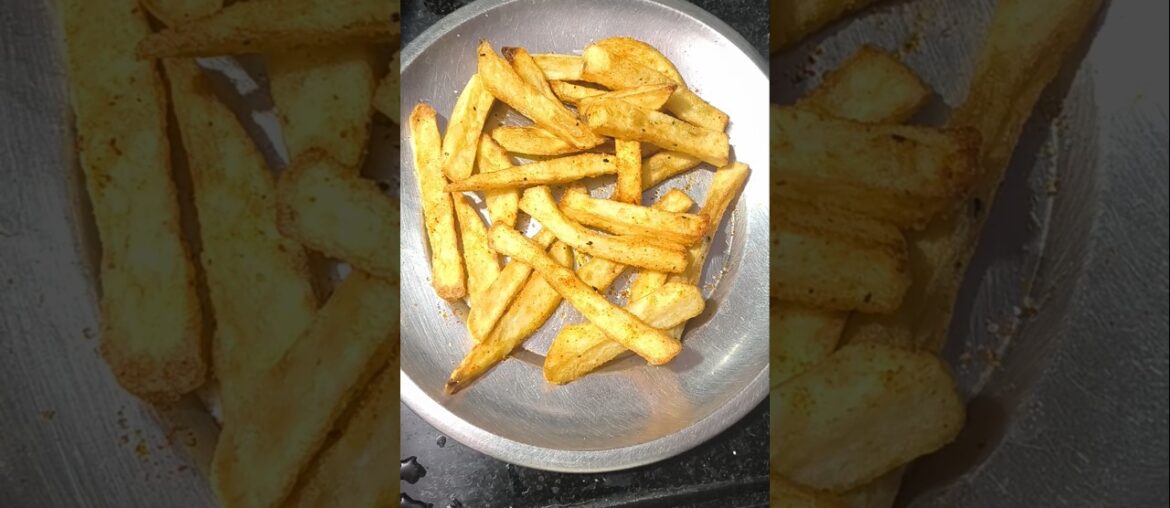 Perfect FRENCH FRIES 🍟 #french #food #aloo #recipe #fry #vlog