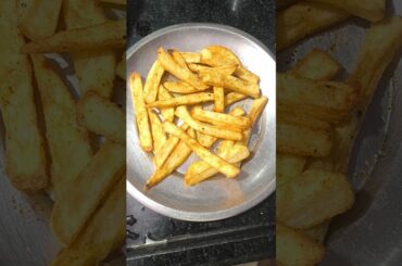 Perfect FRENCH FRIES 🍟 #french #food #aloo #recipe #fry #vlog
