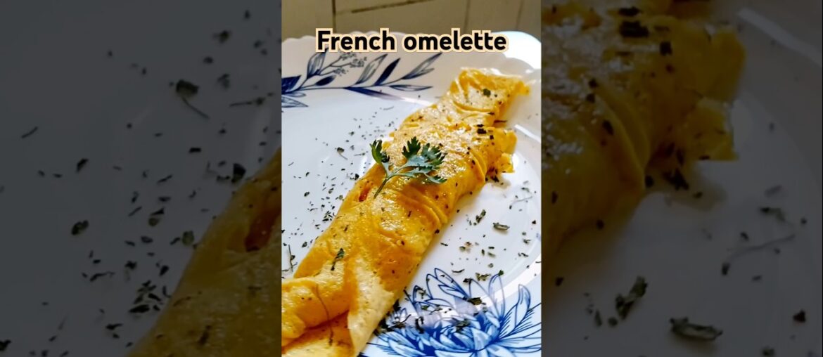 French Omelette!! #shorts #ytshorts #recipe