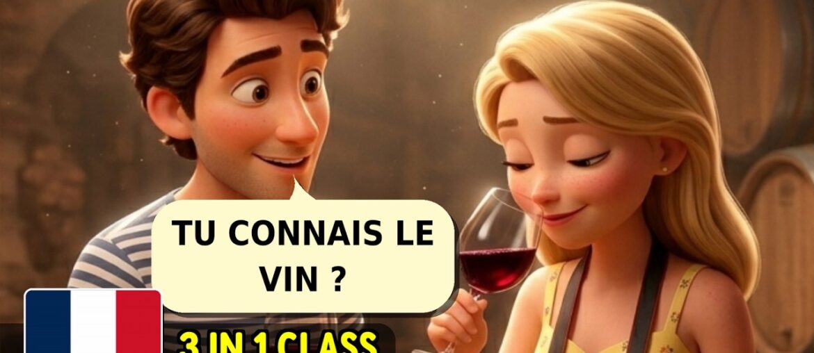 LEARN FRENCH: How to describe WINE in French (A1-A2) 🍷