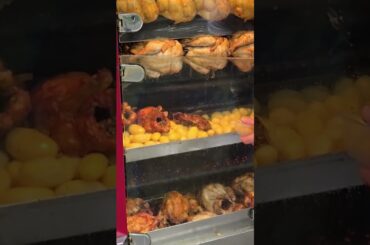 secret french rotisserie chicken with potatoes in paris, only the paris locals know #frenchfood