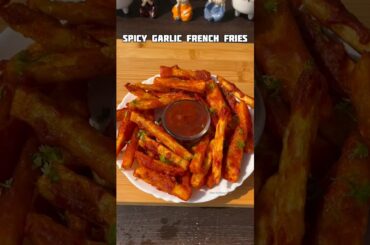 Spicy Garlic French🍟 #viral #cooking #cookingshorts #recipe #shortsfeed #dish #famous #shortsfeed