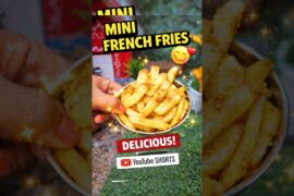 Mini French Fries 🍟🔥 | Crispy & Tasty Recipe😋  Shorts #miniaturecooking #foodie #ytshorts #trending