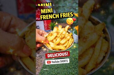 Mini French Fries 🍟🔥 | Crispy & Tasty Recipe😋  Shorts #miniaturecooking #foodie #ytshorts #trending