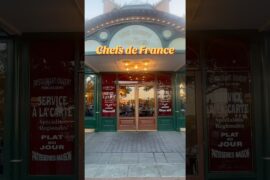 Chefs de France in EPCOT 🇫🇷 classic French dining with a beautiful atmosphere #epcot #disneyfood