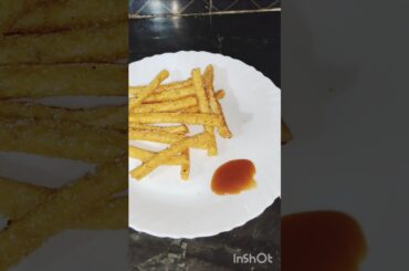 French Fries ❤️#Long Fries Recipe#Shorts#French Fries Lover🍟