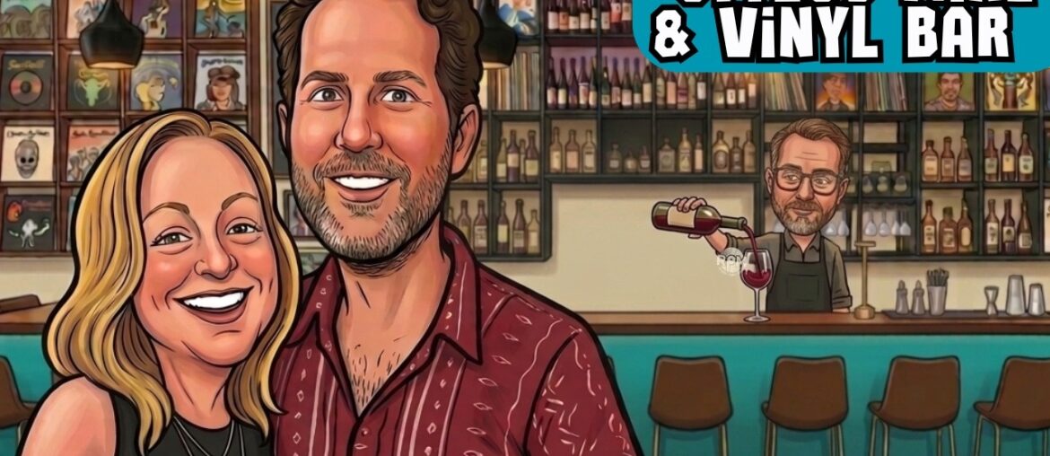 Ep. 4 - How a World Backpacking Trip Created the Ultimate Wine and Vinyl Bar 🌎