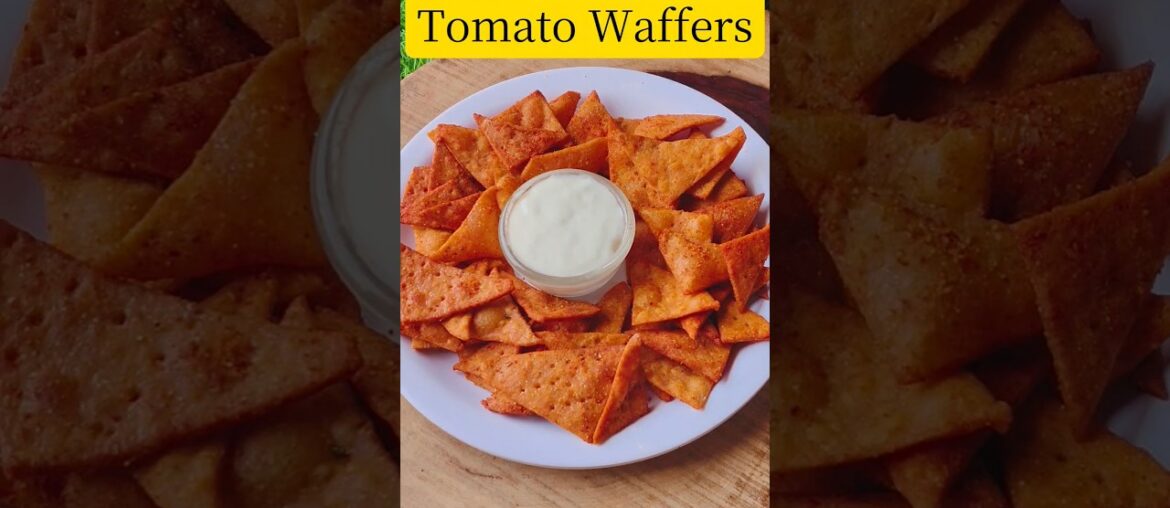 Crispy Tomato Chips Recipe  #snacks #shorts #cooking l crispyfoodkitchen