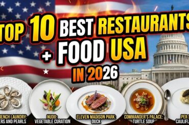 Top 10 USA Restaurants 2026 | Best Food Places in America!