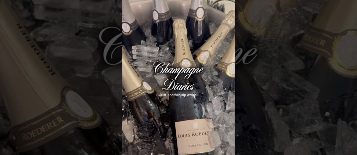 Pouring Louis Roederer Cristal at Pebble Beach 🍾 #champagne #shorts