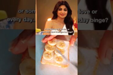 Shilpa Shetty’s Favourite French Toast Recipe! 🍓🍞 | Sunday Binge Special #shorts #shilpashetty #yt