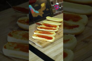 ¡PIZZA DE PAN FRANCÉS!!🤤 Recetas fáciles y deliciosas de tus series y películas favoritas. ❤️