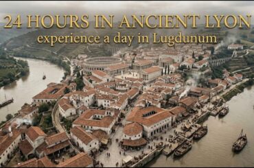 Lyon in 42 AD (Lugdunum) - 24 Hours in The City Where Caracalla was born (AI Reconstruction)