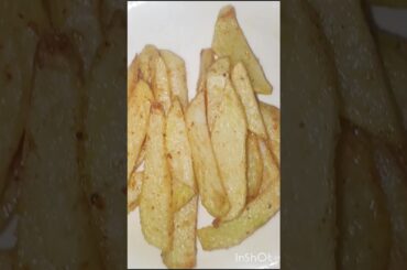 potato, french fries, crispy fries, homemade fries, street food#easyrecipes