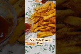 घर पर बनाएं Super Crispy French Fries l #food #viral #shots #recipe #ytshorts #cooking #bihari