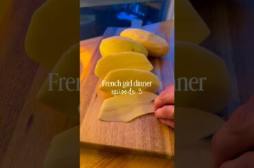 and the French Girl Dinner series continues with a bistro style steak frites for 2 😍 RECIPE: