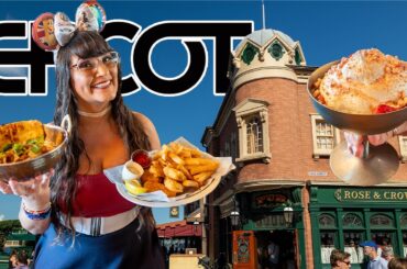 Rose and Crown NEW MENU CHANGES 🌹👑 Disney World EPCOT food update review 2026
