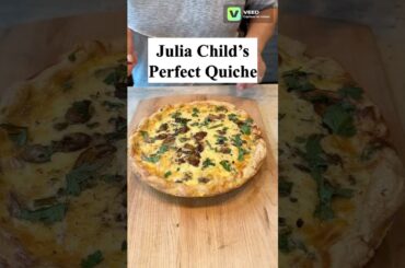This Julia Child Quiche Formula Never Fails! #quiche #juliachild #frenchcooking #easyrecipe