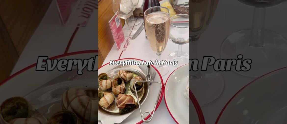 Everything I ate in Paris, France 🇫🇷