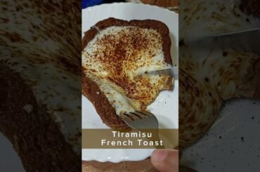 Tiramisu French Toast I breakfast cravings by #sakalbanstudio#trendingshorts#french#toast#breakfast