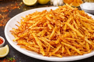 Crispy Crunchy Street Style Fries | Perfect French Fries Recipe 🍟