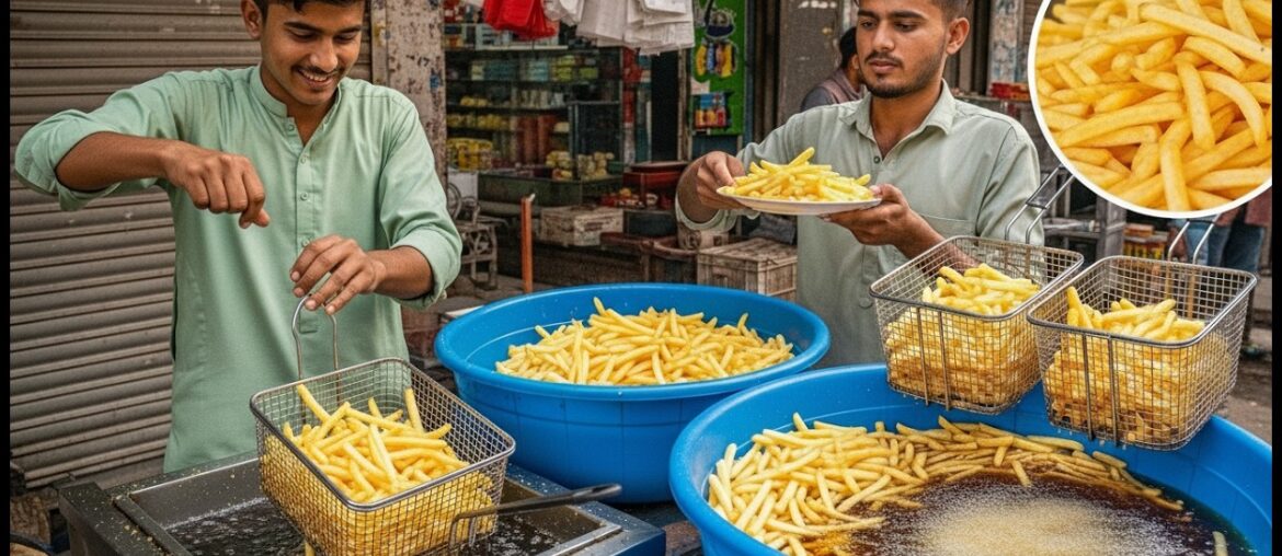 You Won’t Believe This Kid Makes Perfect French Fries! 🍟