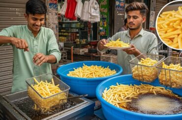 You Won’t Believe This Kid Makes Perfect French Fries! 🍟