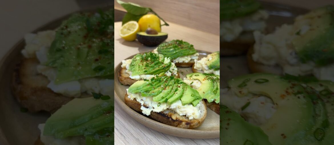 Avocado toast 🥑✨ Easy Brunch Recipe