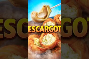 Escargot 😳 Luxury Snail Dish Explained #ytshorts #shortsfeed #viralshorts #escargot #luxuryfood