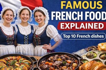 French Food Video10 Most Popular French Dishes 🇫🇷 | Food, History & Culture Explained #food #france