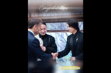 Tomohisa Yamashita The Chevalier of the French Order of Agricultural Merit  #山下智久 #fanedits #shorts